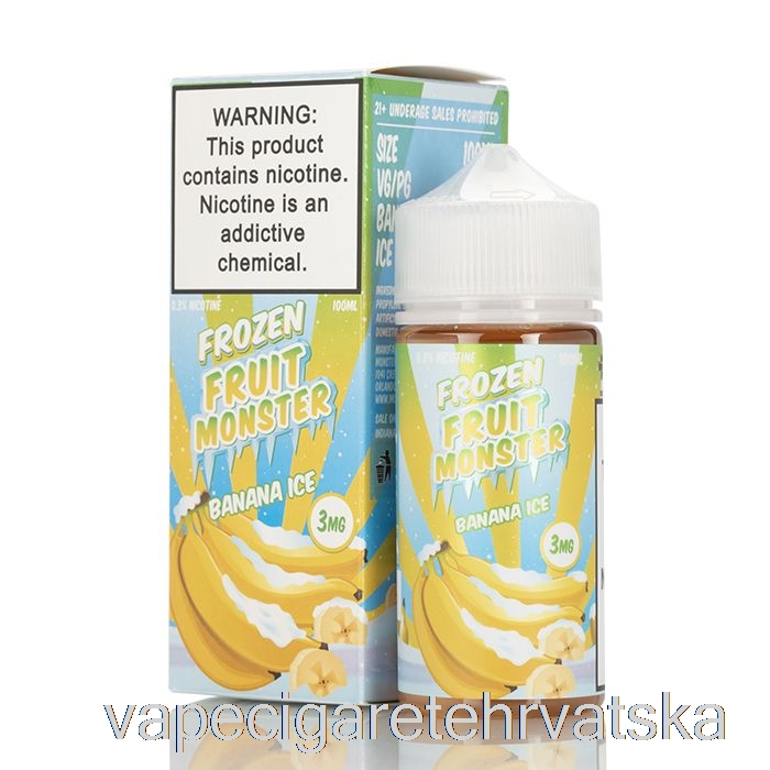 Vape Hrvatska Ice Banana - Frozen Fruit Monster - 100ml 0mg